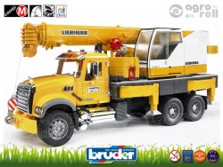 MACK Granite Liebherr daruval -  BRUDER