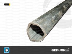 01 Kardán profilcső B 32,5 kűlső  TZ