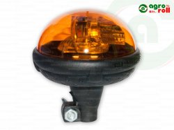 Forgólámpa 12V/24V SACEX Ellipse műanyag tartóban