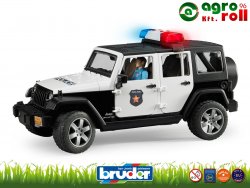 Jeep Rubicon rendőrségi Pick-Up terepjáró  BRUDER 