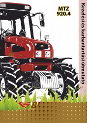 MTZ kezelési és karbantartási útmutató MTZ-920.4