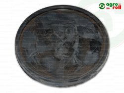 Membrán Lengyel D=124mm teli levegőtér P-100 szilikonos