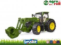 John Deere 7R homlokrakodóval - BRUDER
