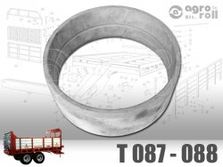 Bakelit persely 2/3 T088