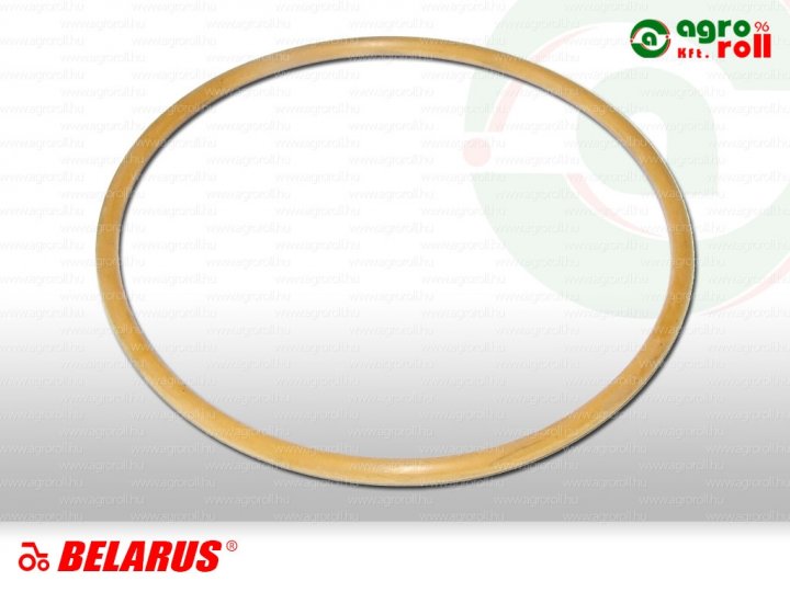 Hüvely gumigyűrű szilikonos 122x4,5 sárga MTZ-80