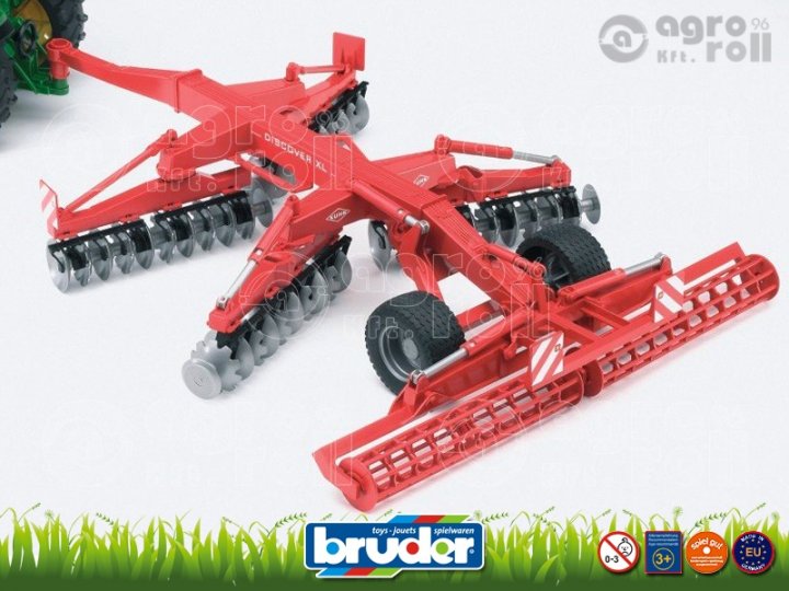 KUHN tárcsa XL Bruder