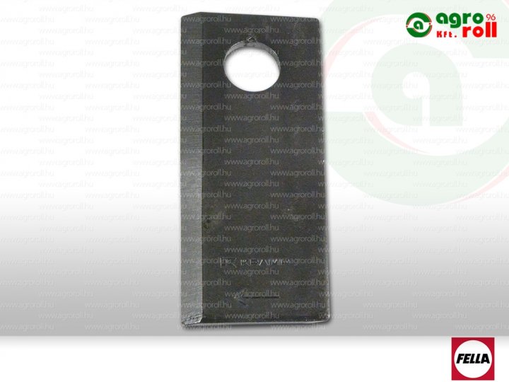 Kaszapenge  FELLA-hoz jobb 112x48x4 mm, Ø19 mm-es