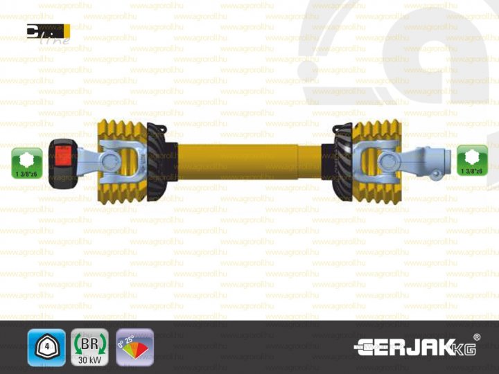 C Line4 BR-KK 610(840) kardán