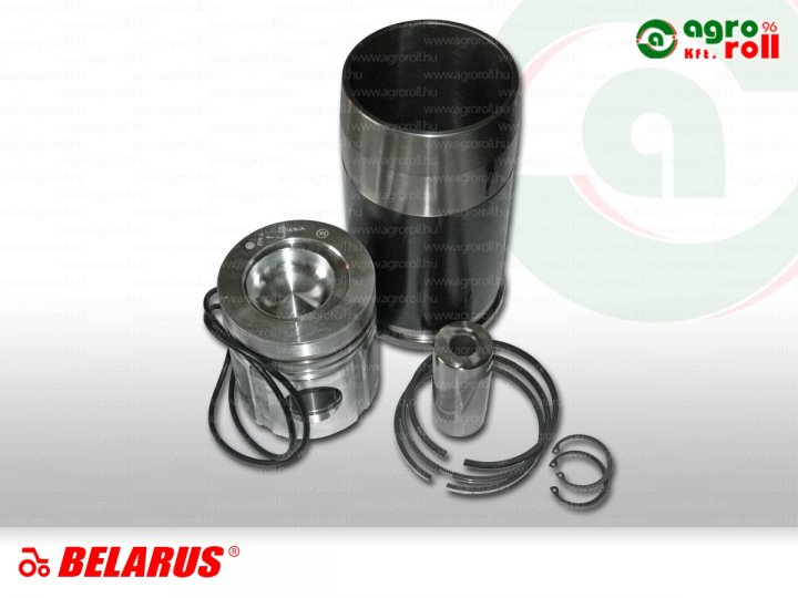 Hüvelygarnitúra 3 gyűrűs MTZ 4/6 hengeres D-2455S3AM gyűrűvel Turbós EURO-3 MOTORDETAL ORIGINAL RUSSIA Hüvely: L=231MM, Csapszeg: D=42mm, Dugattyúkamra: d=60/74mm