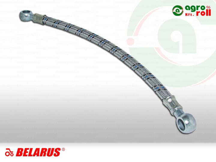 MTZ üzemanyag flexibilis cső L=450mm rövid