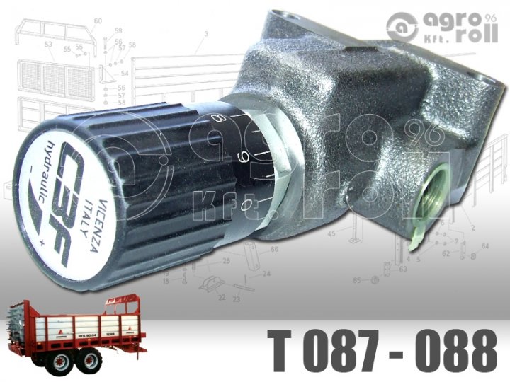 Áramlásszabályzó T088