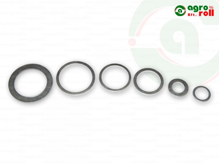 Aluminium alátét 22x27x1,5 Aluminium alátét 22x27x1,5