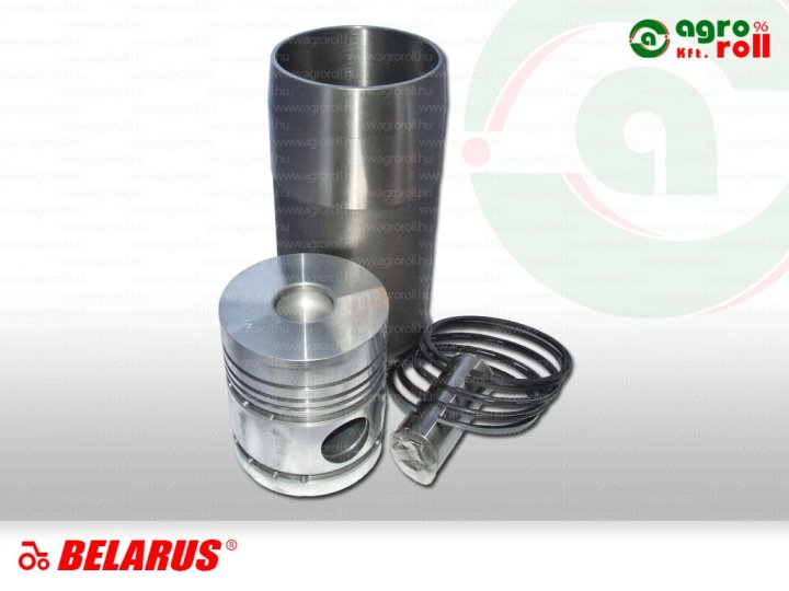 Hüvelygarnitúra 5 gyűrűs MTZ-80 gyűrű nélkül Hüvely: L=245,6mm, Csapszeg: D=38mm, Dugattyúkamra: d=38mm ZETRA