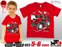 Belarus-MTZ KID 922 Gyerek Póló -piros- (5-6 éves/110 - 116 cm)