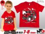 Belarus-MTZ KID 922 Gyerek Póló -piros- (7-8 éves/122 - 128 cm)