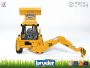 JCB 4cx Rakodó-Árokásó (sárga) BRUDER