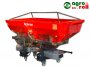 Műtrágyaszóró 2 tárcsás 1200L hidraulikusan nyitható, kardánnal, ponyvával és ponyva tartóval ÖZDUMAN