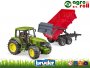 John Deere 6920 + tandem billenő pótkocsi - Bruder