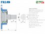 IL20-80/5H-M16 csapágy FKL BEARING (078796 KERNER, AHU20100a-01 NWG, HUB-20mm-X PEER, HUB-200mm-XASSY-A580 PEER)
