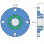 IL30-98/4H-B30 csapágy FKL BEARING (NORANTECH, AGROMACH, SOYUZ-SPECTECHNICS)